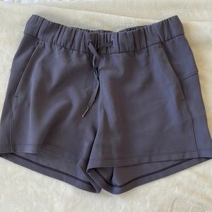 Lululemon purple/gray shorts